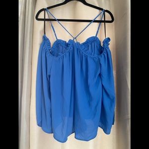 Harlowe & Graham Halter Blouse